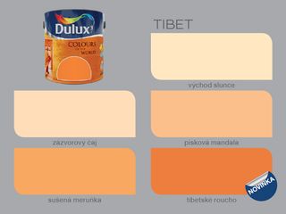 Obrázek 1 produktu Dulux Color of the World - odstíny Tibetu