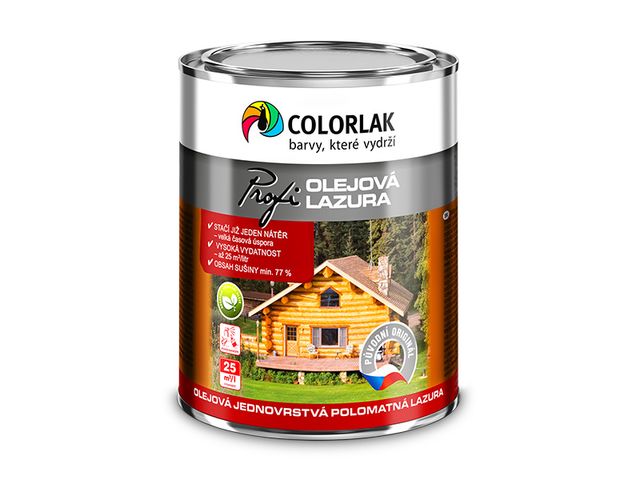 Obrázek produktu Olejová lazura O 1020 2,5 l - mix barev