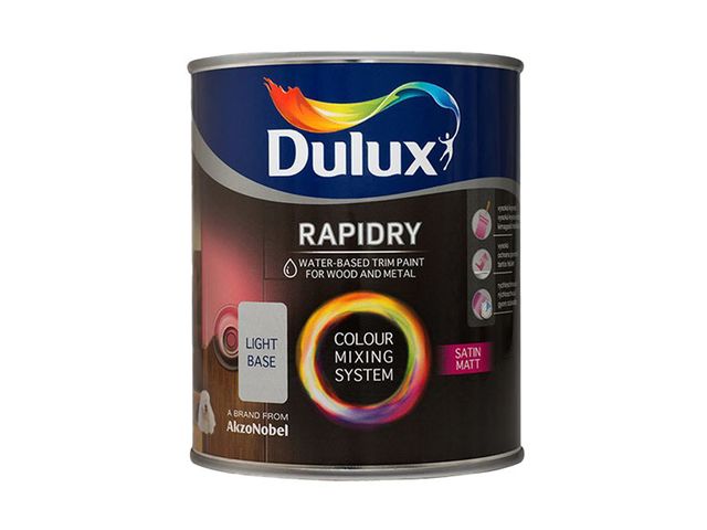 Obrázek produktu Barva Dulux Rapidry, saténově matná, báze light 4,5 l