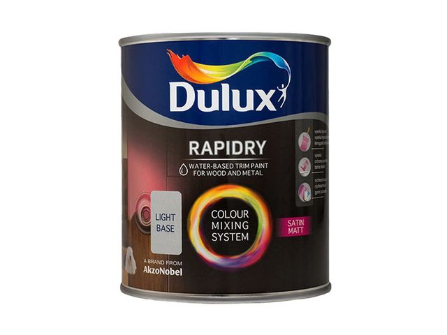 Obrázek produktu Barva Dulux Rapidry, saténově matná, báze extra deep 2,5 l