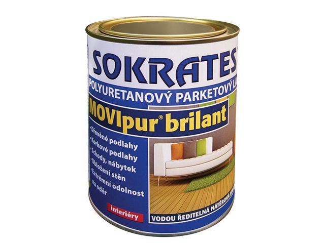 Obrázek produktu Lak Movi Pur Brilant čirý hluboký mat 2 kg