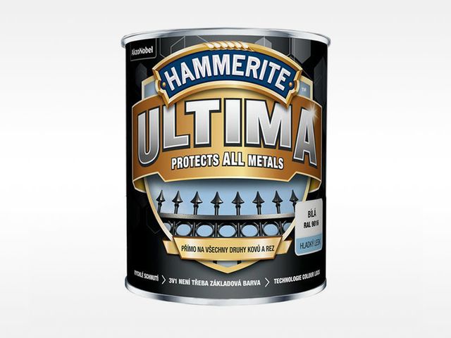 Obrázek produktu Hammerite Ultima 2,5 l lesk - mix barev