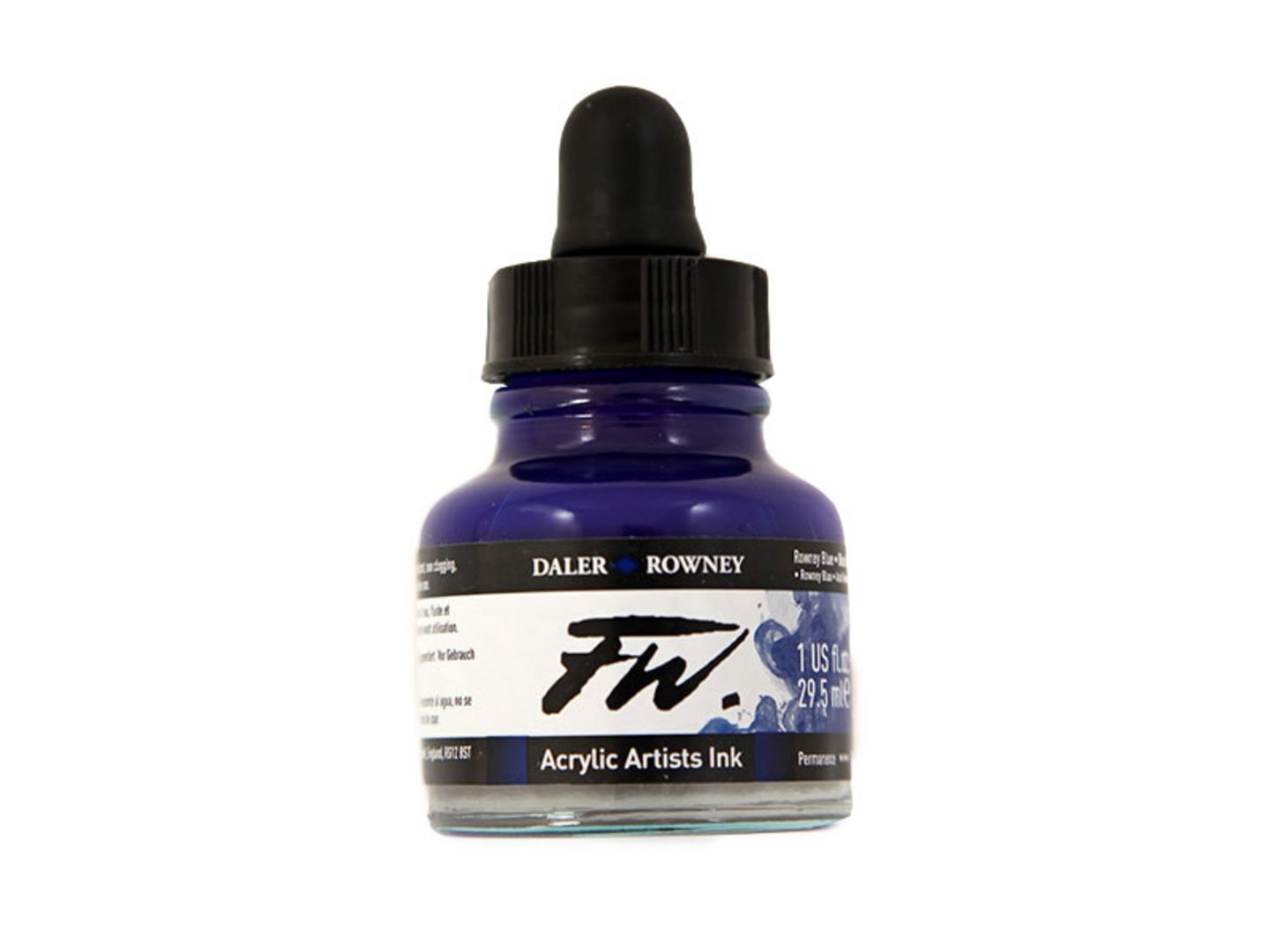 Tuš umělecká 29,5 ml, modrá