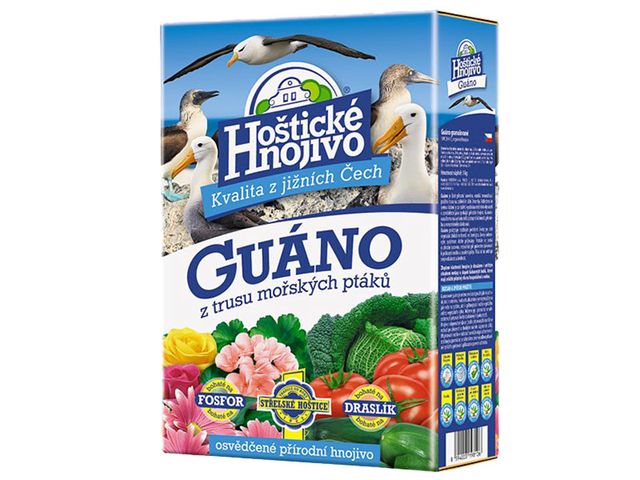 Obrázek produktu Guáno Hoštické granulované, 1kg