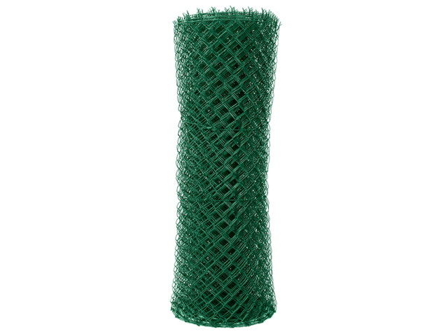 Obrázek produktu Čtyřhranné pletivo IDEAL Zn+PVC zapletené, zelené, 25 m