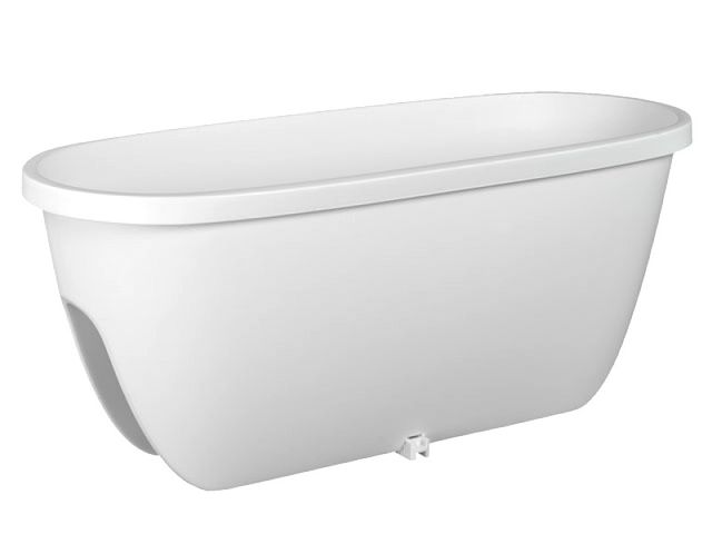 Obrázek produktu Truhlík na zábradlí Balconia OVI na zábradlí bílý