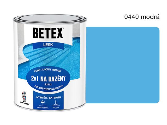 Obrázek produktu Betex 2v1 na bazén S2852 440 sv.modrý 4kg