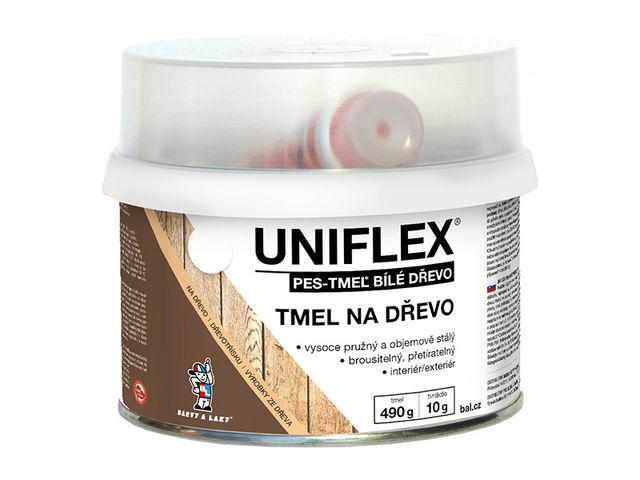 Obrázek produktu Uniflex pes-tmel dřevo 0,5kg