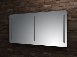 Obrázek 1 produktu Zrcadlo ELLUX Linea s LED osvětlením a podsvícením spodní hrany - velké