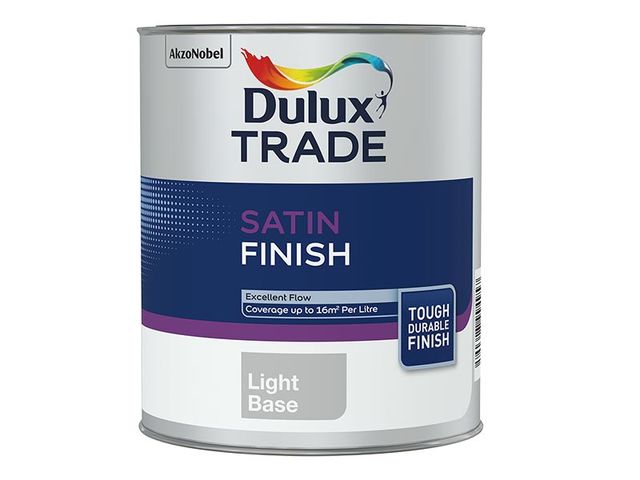 Obrázek produktu Barva Dulux Satin Finish, saténově matná, báze extra deep 0,7 l