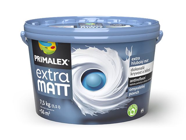 Obrázek produktu Primalex Extra Matt, bílý 7,5 kg