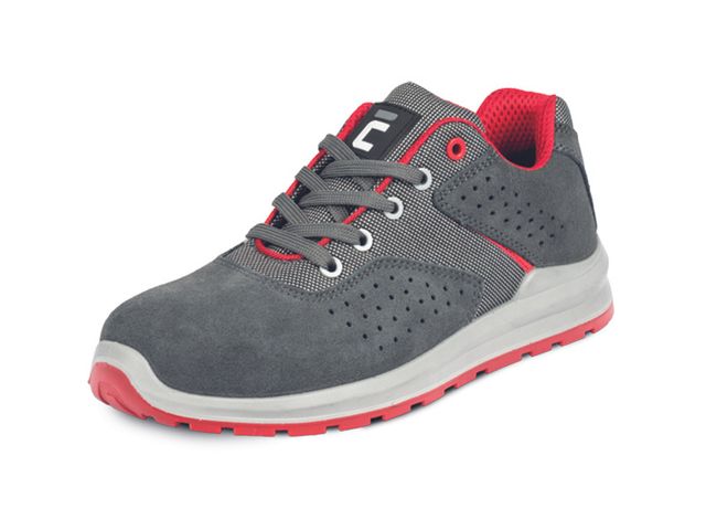 Obrázek produktu Obuv polobotka GRIMMA O1 SR, šedá/červená