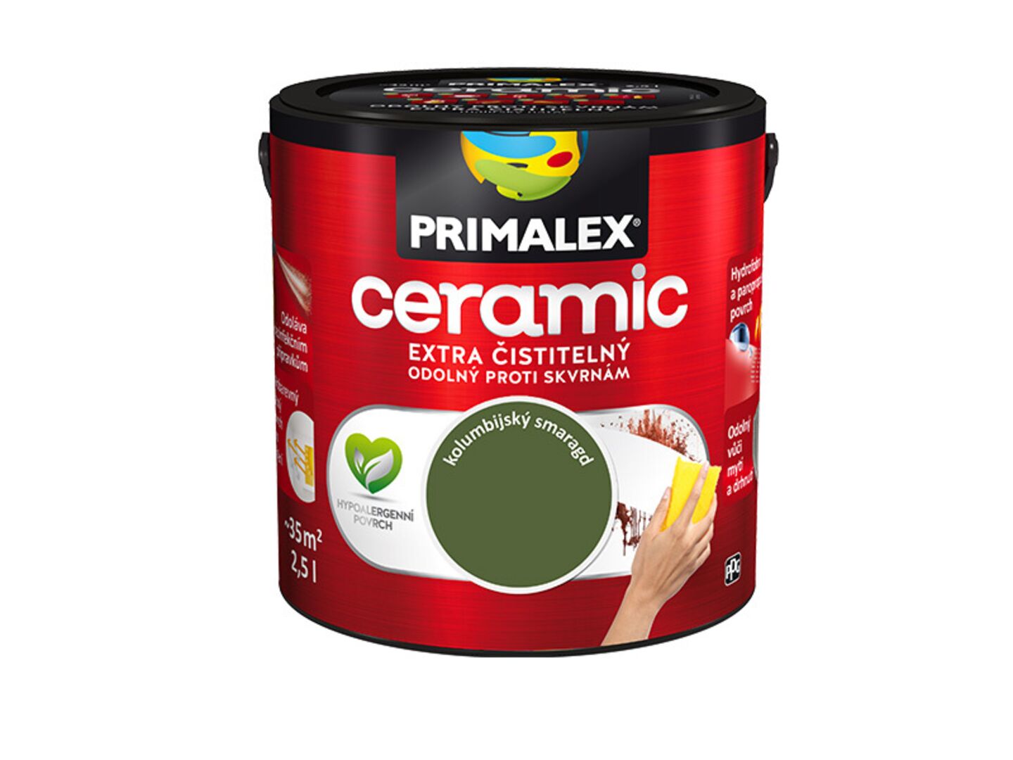 Primalex Ceramic Kolumbijský smaragd 2,5 l