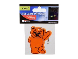 Obrázek 1 produktu Přívěšek reflexní BEAR - oranžový