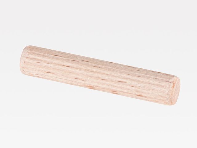 Obrázek produktu Dřevěný kolík - rýhovaný