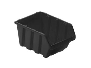 Úložný stohovatelný box - černá