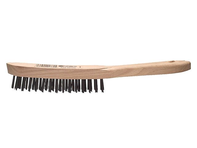 Obrázek produktu Kartáč drátěný 5-řadý, dřevo
