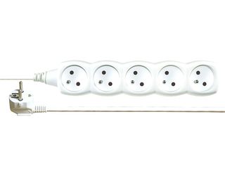 Prodlužovací kabel 5 zásuvek - bílý