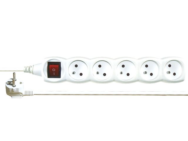 Obrázek produktu Kabel prodlužovací 5z 5m s vypínačem