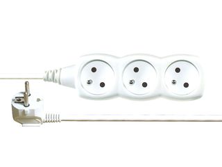 Prodlužovací kabel 3 zásuvky - bílý