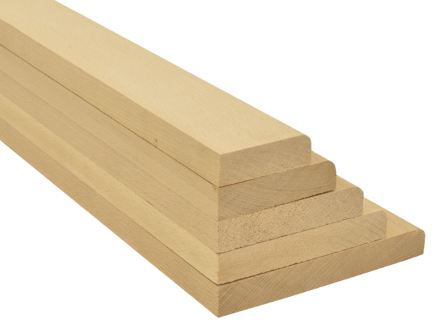 Obrázek produktu Dveřní práh 60 cm (výška 2 cm), buk
