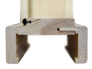 Obrázek 5 produktu Obložková zárubeň RADEX bezsukatá borovice OBU/R (pro ostění 75 - 90 mm)